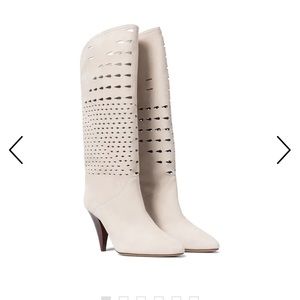 Isabel Marant size 38 Lurrey suede knee-high boots never worn / new